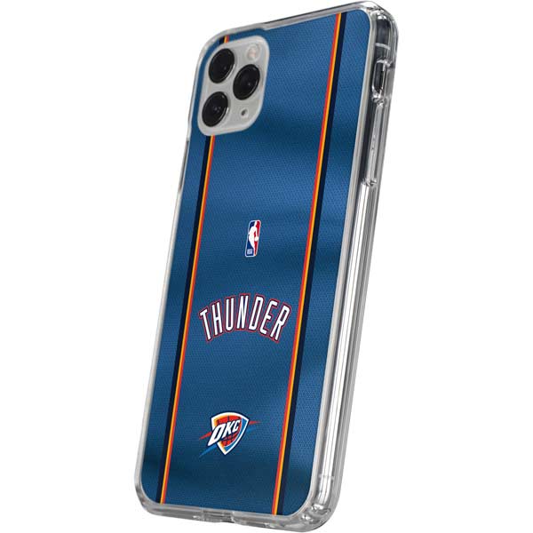NBA Oklahoma City Thunder Jersey iPhone 11 Pro Clear Case