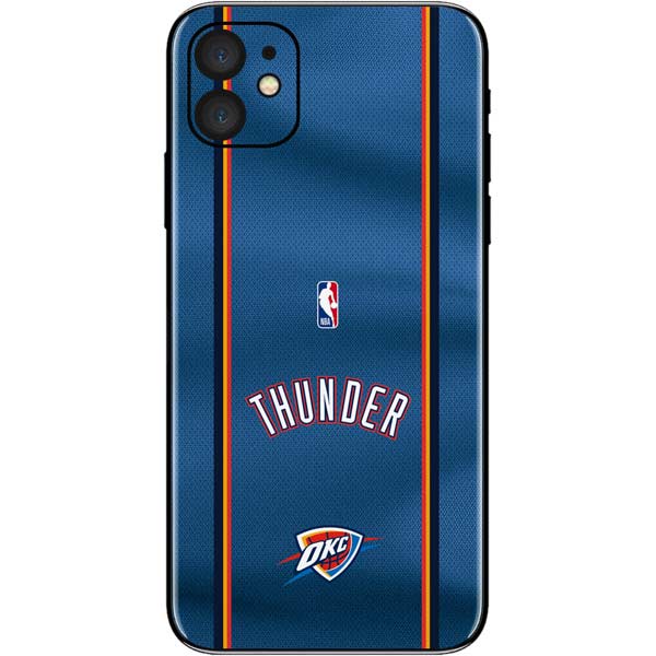NBA Oklahoma City Thunder Jersey iPhone 11 Skin