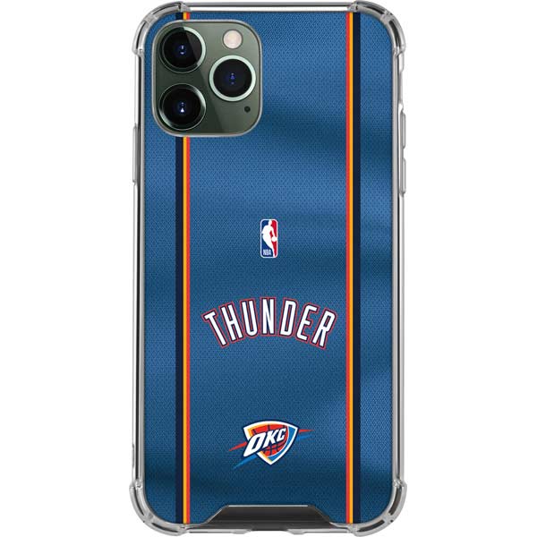NBA Oklahoma City Thunder Jersey iPhone 12 Pro Max Clear Case