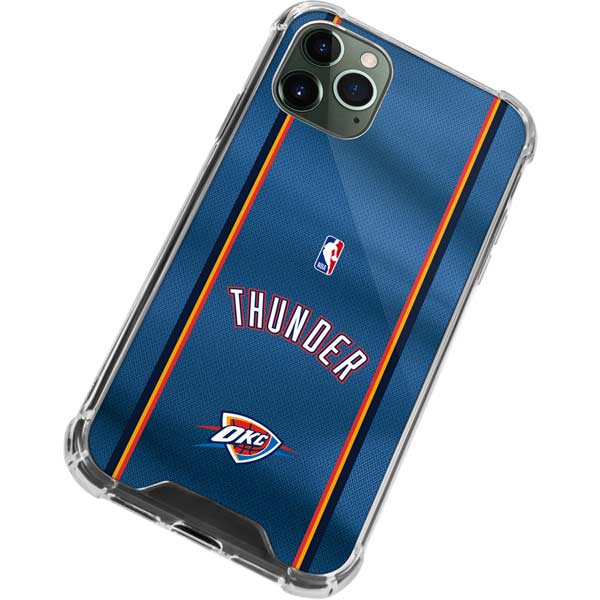 NBA Oklahoma City Thunder Jersey iPhone 12 Pro Max Clear Case