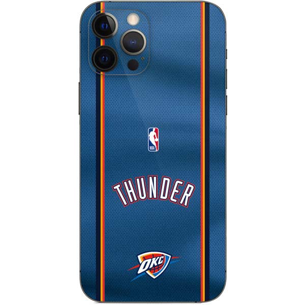 NBA Oklahoma City Thunder Jersey iPhone 12 Pro Skin