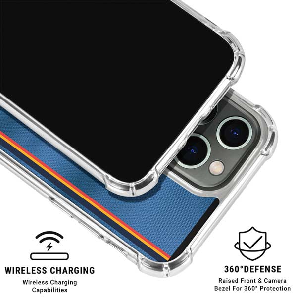 NBA Oklahoma City Thunder Jersey iPhone 15 Pro Clear Case