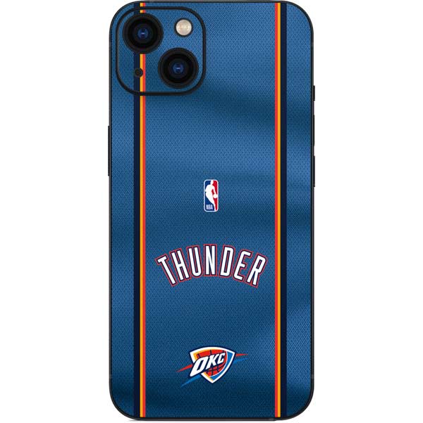 NBA Oklahoma City Thunder Jersey iPhone 15 Skin