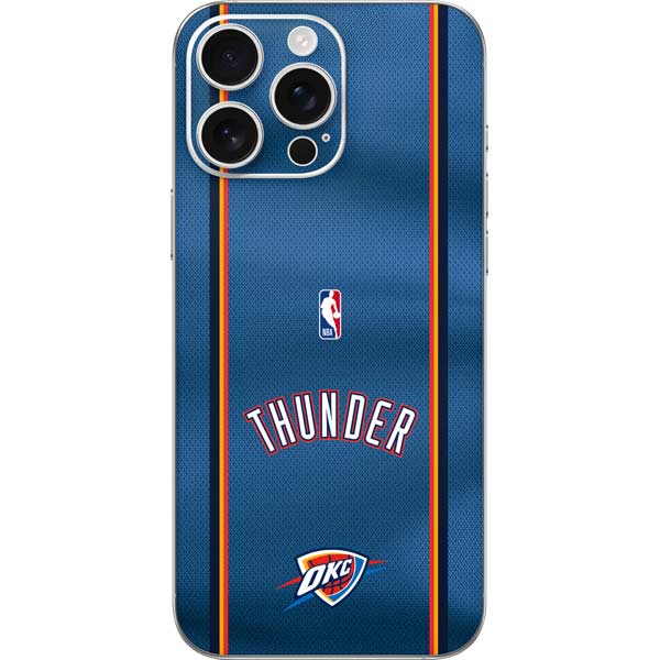 NBA Oklahoma City Thunder Jersey iPhone 16 Pro Max Skin