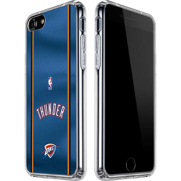 NBA Oklahoma City Thunder Jersey iPhone SE (2nd & 3rd Gen) Clear Case