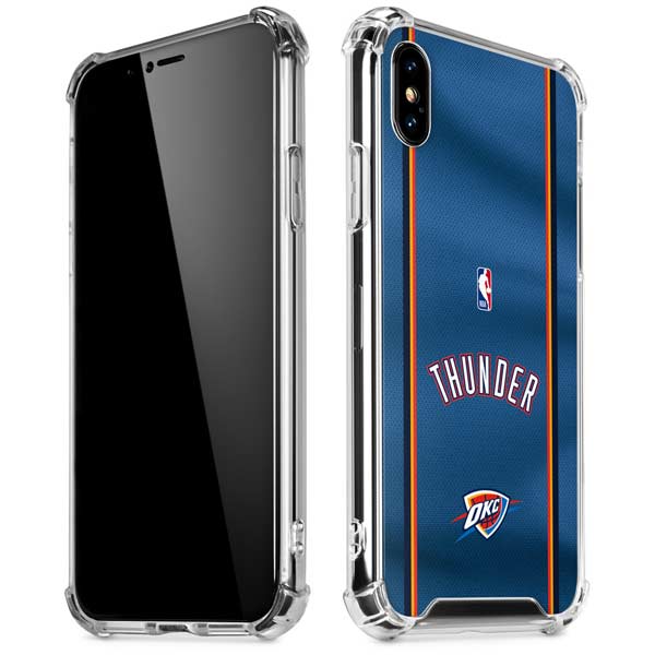 NBA Oklahoma City Thunder Jersey iPhone XS Max Clear Case