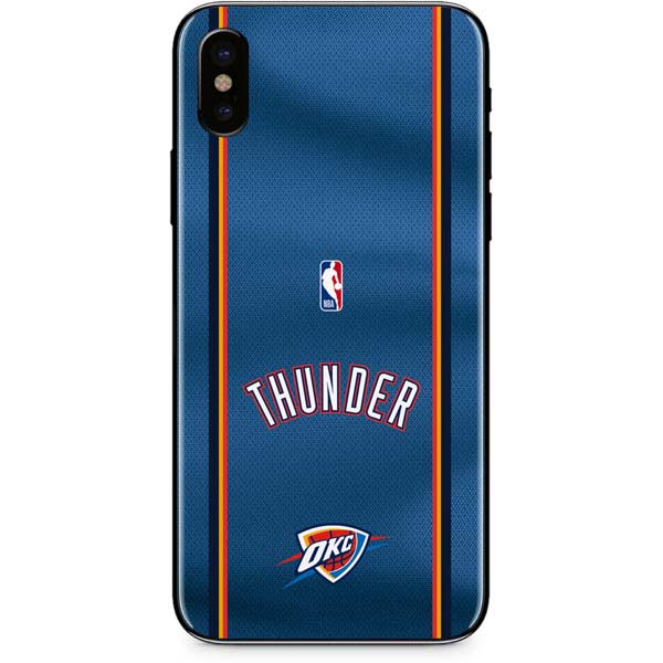 NBA Oklahoma City Thunder Jersey iPhone XS Skin