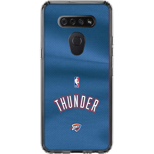 NBA Oklahoma City Thunder Jersey LG K51/Q51 Clear Case
