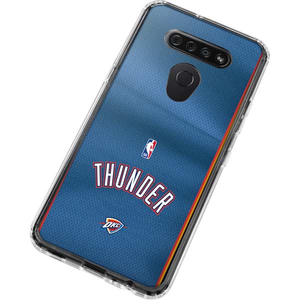 NBA Oklahoma City Thunder Jersey LG K51/Q51 Clear Case