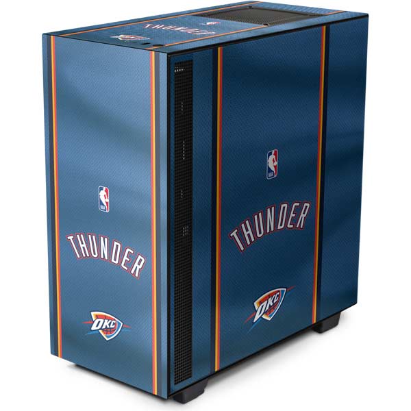 NBA Oklahoma City Thunder Jersey NZXT H510 Compact ATX Mid-Tower Case Skin