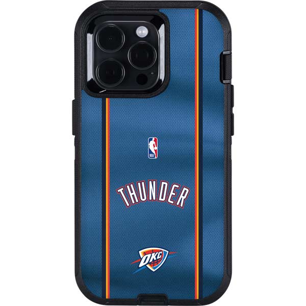 NBA Oklahoma City Thunder Jersey Otterbox Defender iPhone Skin