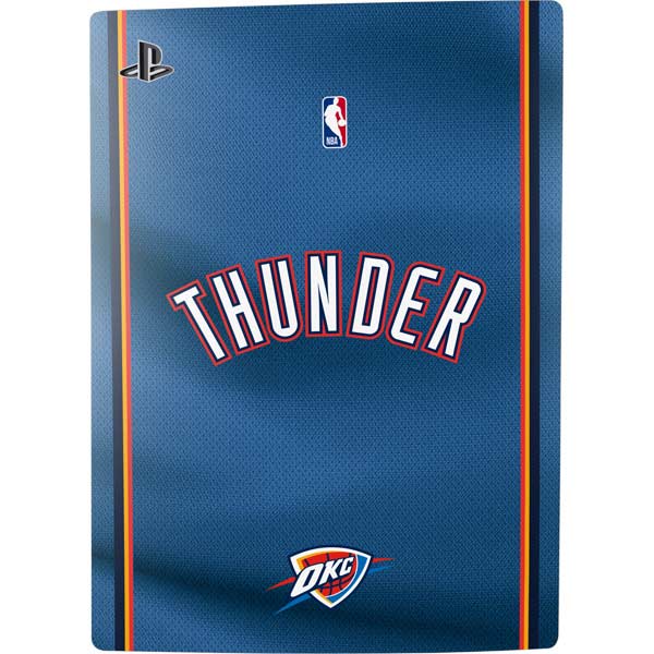 NBA Oklahoma City Thunder Jersey PS5 Console Skin