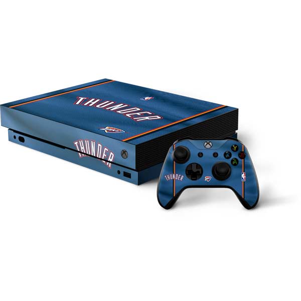 NBA Oklahoma City Thunder Jersey Xbox One X Bundle Skin