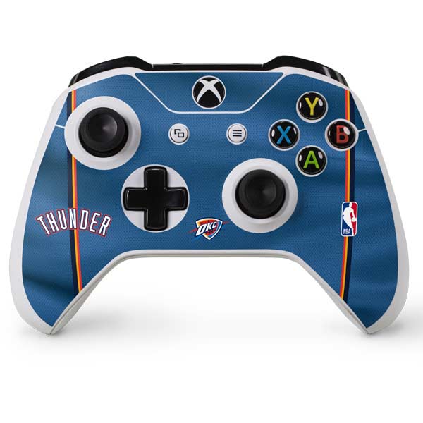 NBA Oklahoma City Thunder Jersey Xbox One X Controller Skin