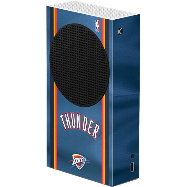 NBA Oklahoma City Thunder Jersey Xbox Series S Console Skin