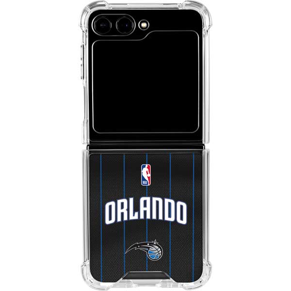 NBA Orlando Magic Jersey Galaxy Z Flip5 5G Clear Case