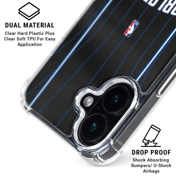 NBA Orlando Magic Jersey iPhone 16 Clear Case