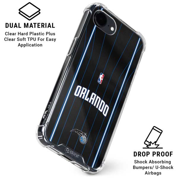 NBA Orlando Magic Jersey iPhone 16e Clear Case