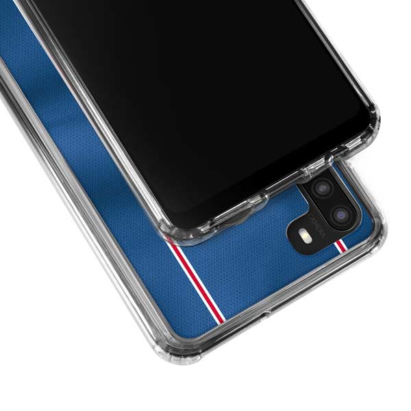 NBA Philadelphia 76ers Jersey Galaxy A21 Clear Case
