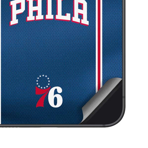 NBA Philadelphia 76ers Jersey Galaxy S24 Plus Skin
