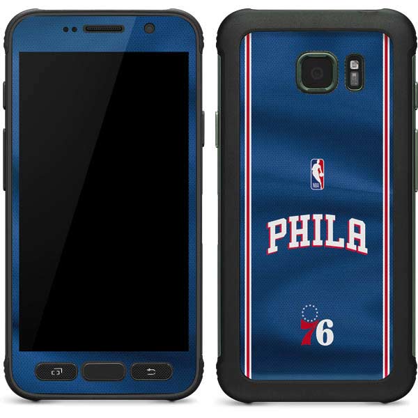 NBA Philadelphia 76ers Jersey Galaxy S7 Active Skin
