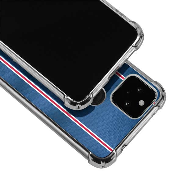 NBA Philadelphia 76ers Jersey Google Pixel 5 Clear Case