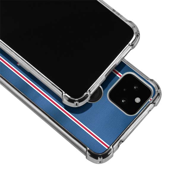 NBA Philadelphia 76ers Jersey Google Pixel 5a 5G Clear Case