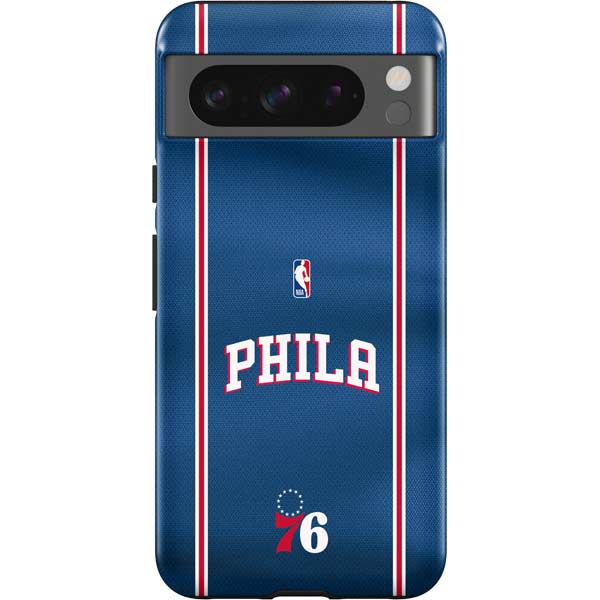 NBA Philadelphia 76ers Jersey Pixel Cases