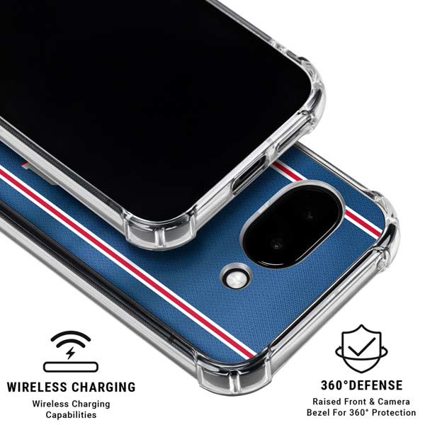 NBA Philadelphia 76ers Jersey Google Pixel 9a Clear Case