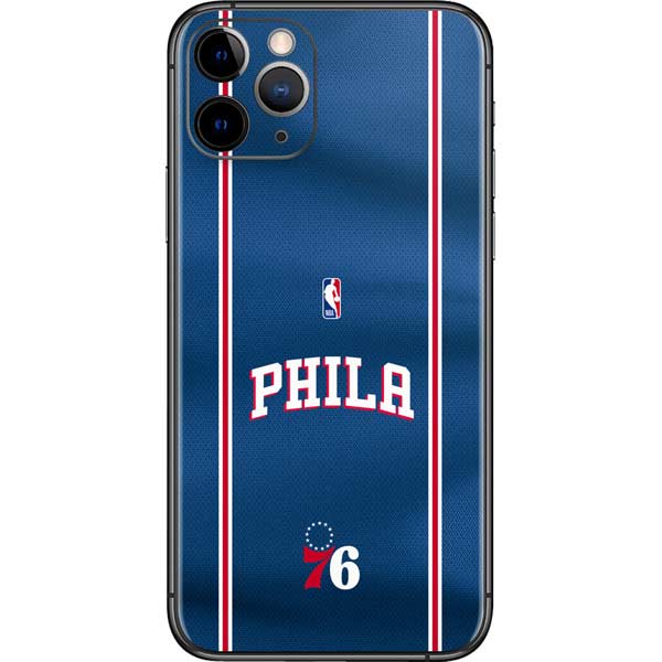 NBA Philadelphia 76ers Jersey iPhone 11 Pro Skin