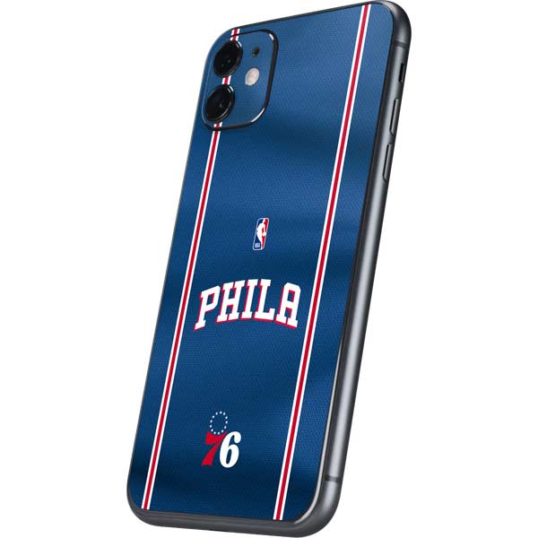 NBA Philadelphia 76ers Jersey iPhone 11 Skin