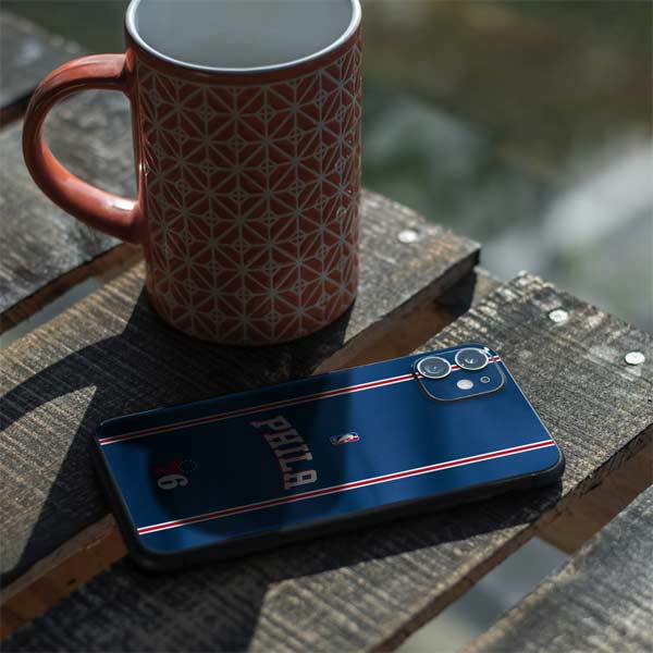 NBA Philadelphia 76ers Jersey iPhone 11 Skin