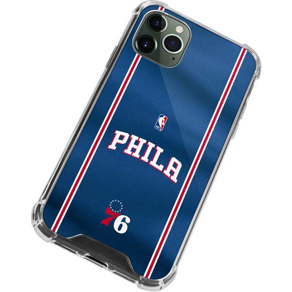 NBA Philadelphia 76ers Jersey iPhone 12 Pro Max Clear Case