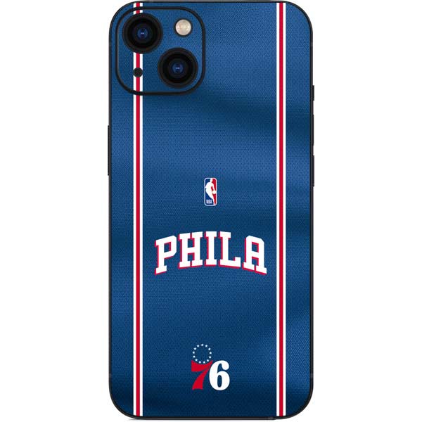 NBA Philadelphia 76ers Jersey iPhone 13 Skin