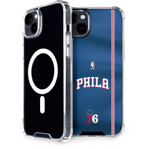 NBA Philadelphia 76ers Jersey iPhone 14 MagSafe Case