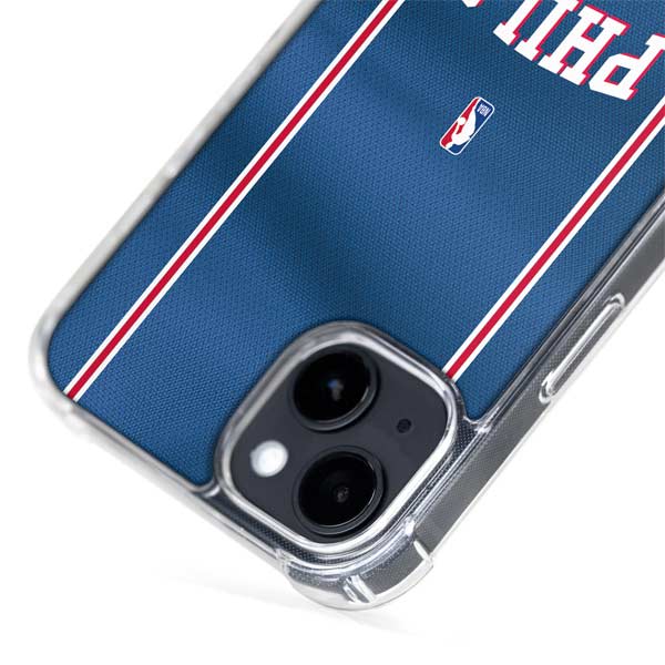 NBA Philadelphia 76ers Jersey iPhone 14 MagSafe Case