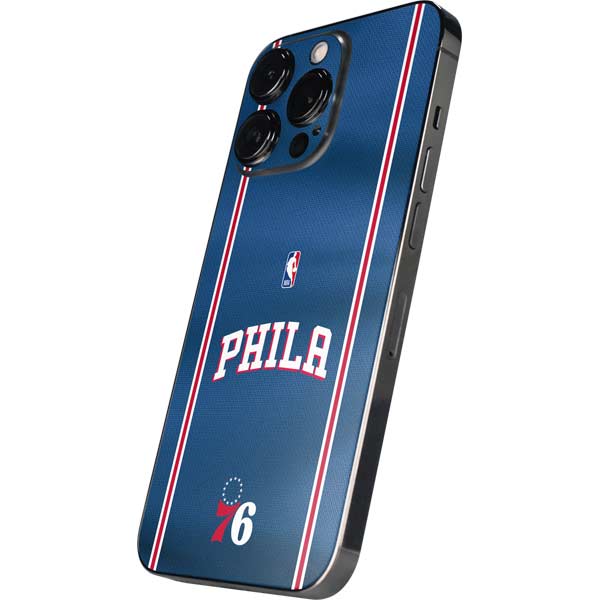 NBA Philadelphia 76ers Jersey iPhone 15 Pro Skin