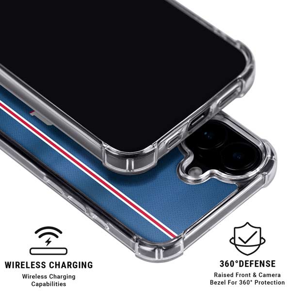 NBA Philadelphia 76ers Jersey iPhone 16 Plus MagSafe Case