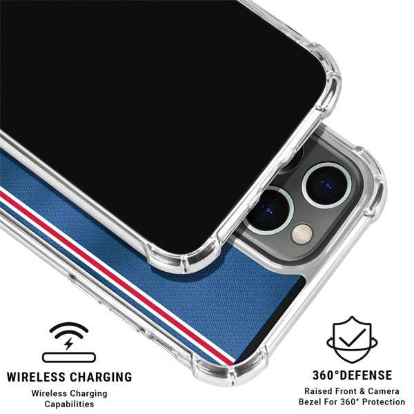 NBA Philadelphia 76ers Jersey iPhone 16 Pro Clear Case