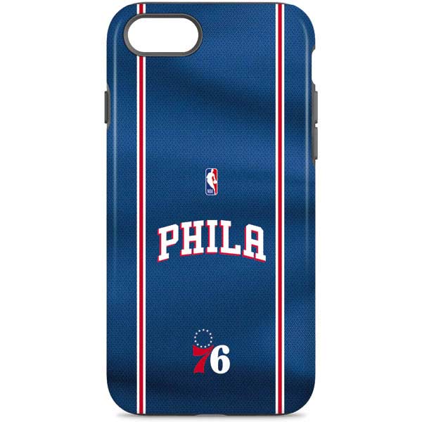 NBA Philadelphia 76ers Jersey iPhone Cases