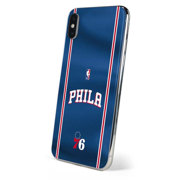 NBA Philadelphia 76ers Jersey iPhone XS Max Skin