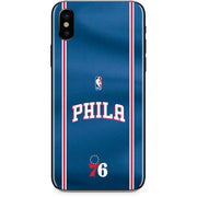 NBA Philadelphia 76ers Jersey iPhone XS Skin