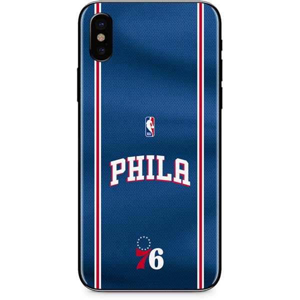 NBA Philadelphia 76ers Jersey iPhone XS Skin