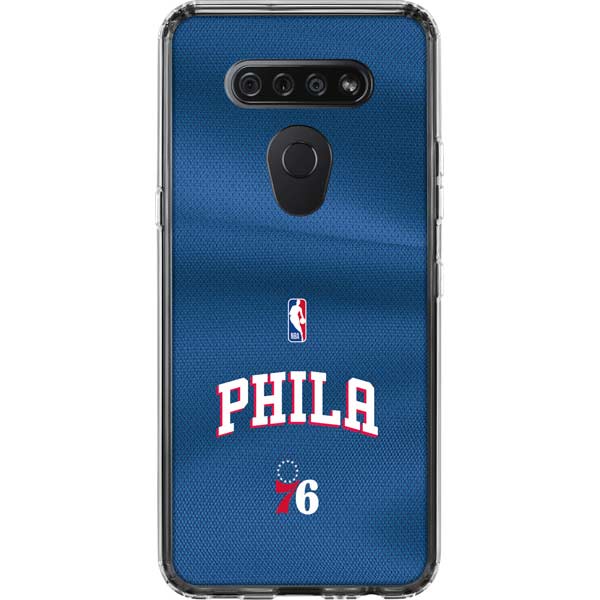 NBA Philadelphia 76ers Jersey LG K51/Q51 Clear Case