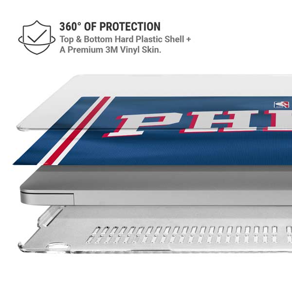 NBA Philadelphia 76ers Jersey MacBook Pro 16in (2019-20) Case plus Skin