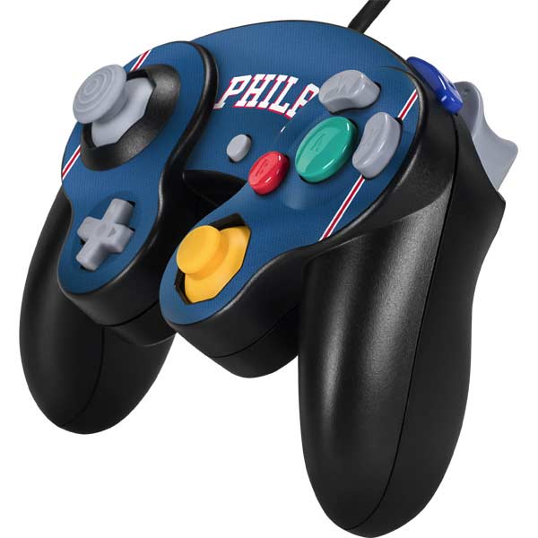 NBA Philadelphia 76ers Jersey Nintendo GameCube Controller Skin