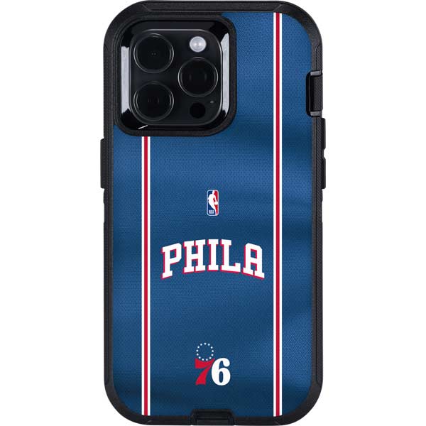 NBA Philadelphia 76ers Jersey Otterbox Defender iPhone Skin