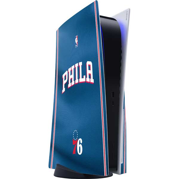 NBA Philadelphia 76ers Jersey PS5 Console Skin