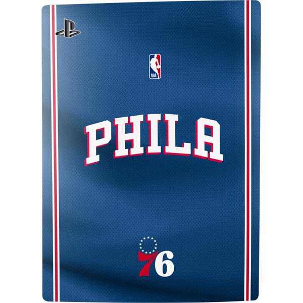 NBA Philadelphia 76ers Jersey PS5 Console Skin