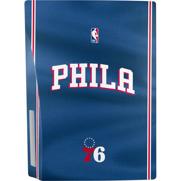 NBA Philadelphia 76ers Jersey PS5 Console Skin